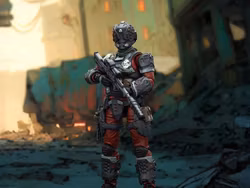 Dark Source UNSC Sniper Mason 1/25 Scale Action Figure