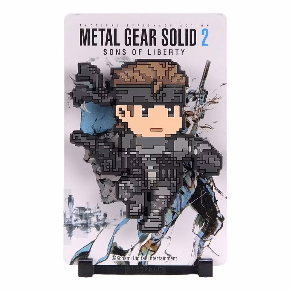Metal Gear Solid 2 FiGGYZ Magnet Collectible Solid Snake (Hero Pose)