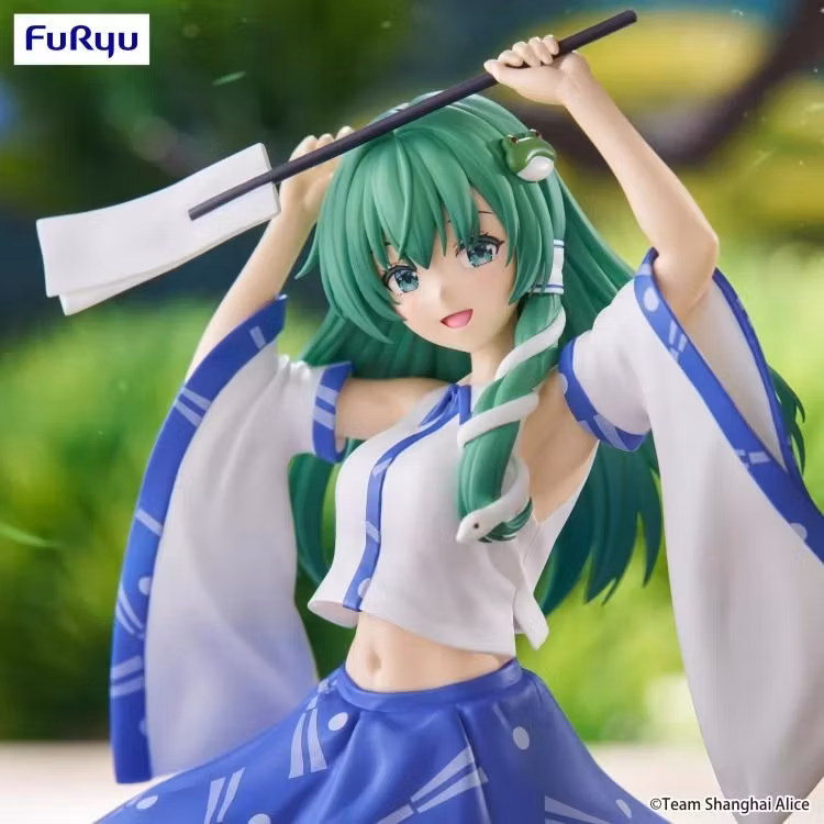 Touhou Project Sanae Kochiya Noodle Stopper Figure