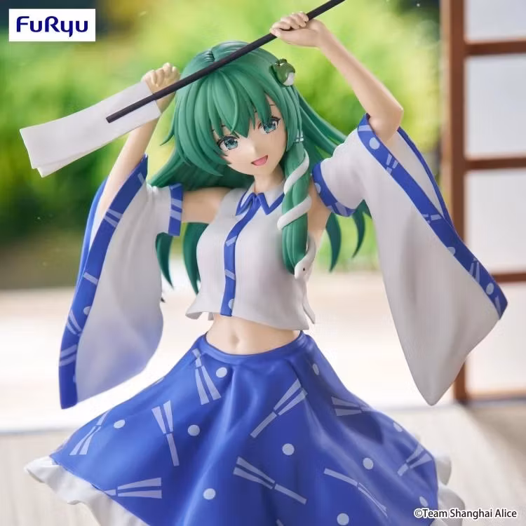 Touhou Project Sanae Kochiya Noodle Stopper Figure