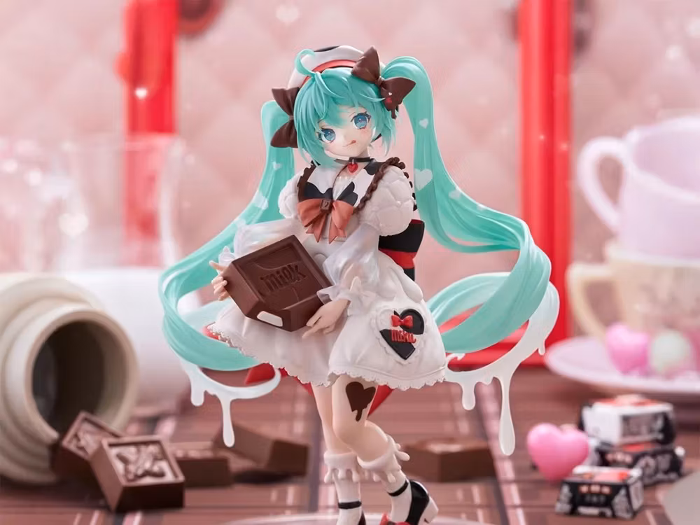 Hatsune Miku x TIROL CHOCO Trio-Try-iT Hatsune Miku (Milk Ver.) Figure