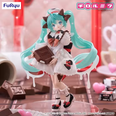 Hatsune Miku x TIROL CHOCO Trio-Try-iT Hatsune Miku (Milk Ver.) Figure