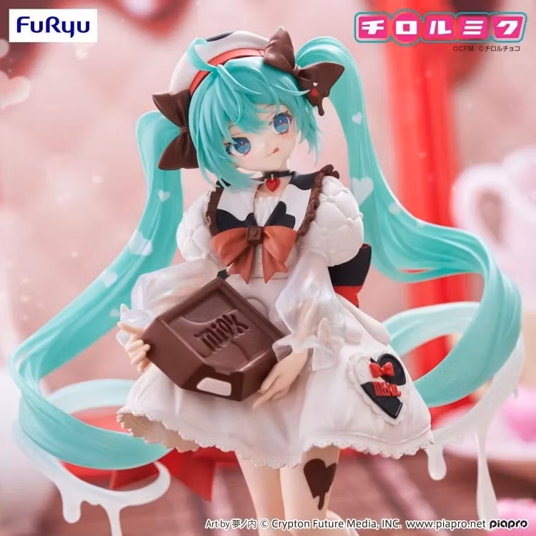 Hatsune Miku x TIROL CHOCO Trio-Try-iT Hatsune Miku (Milk Ver.) Figure