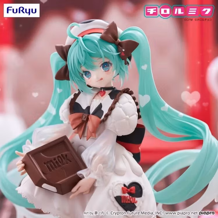 Hatsune Miku x TIROL CHOCO Trio-Try-iT Hatsune Miku (Milk Ver.) Figure