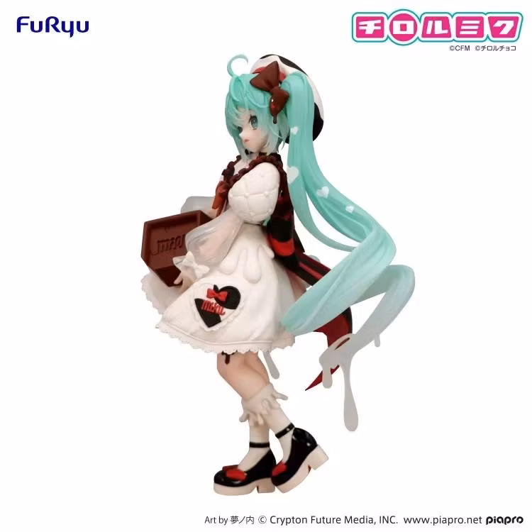 Hatsune Miku x TIROL CHOCO Trio-Try-iT Hatsune Miku (Milk Ver.) Figure