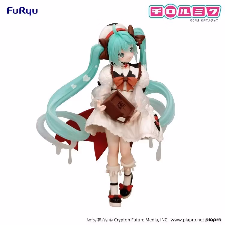 Hatsune Miku x TIROL CHOCO Trio-Try-iT Hatsune Miku (Milk Ver.) Figure