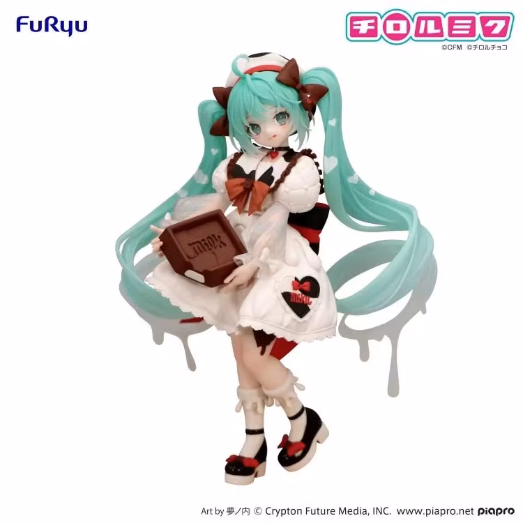 Hatsune Miku x TIROL CHOCO Trio-Try-iT Hatsune Miku (Milk Ver.) Figure