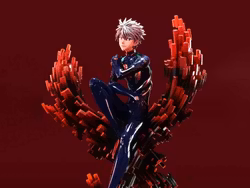 Rebuild of Evangelion Ultimate Premium Masterline Kaworu Nagisa 1/4 Scale Statue