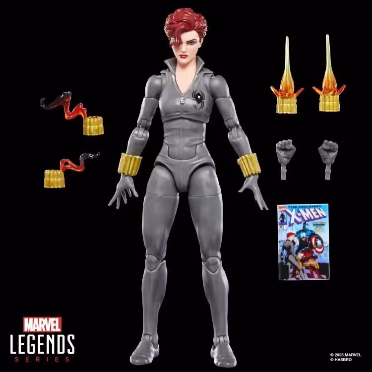 The Uncanny X-Men #268 Marvel Legends Black Widow Action Figure