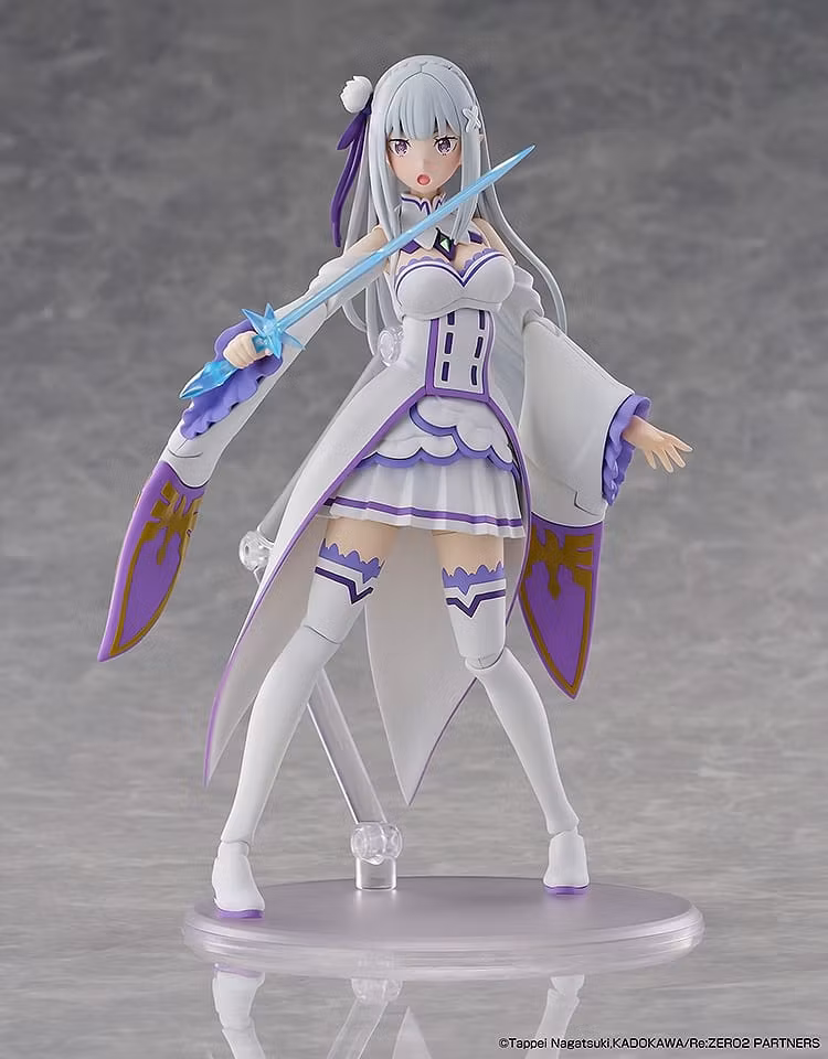 Re:Zero Kadokawa Plastic Model Series Emilia (DX Ver.) Model Kit