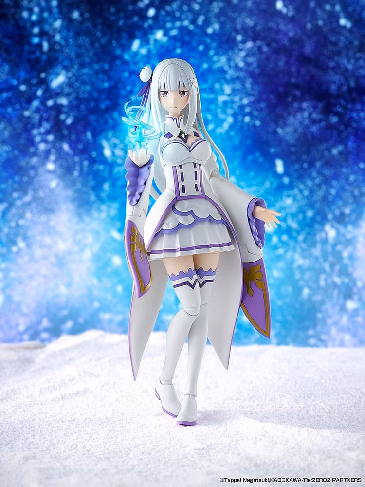 Re:Zero Kadokawa Plastic Model Series Emilia (DX Ver.) Model Kit