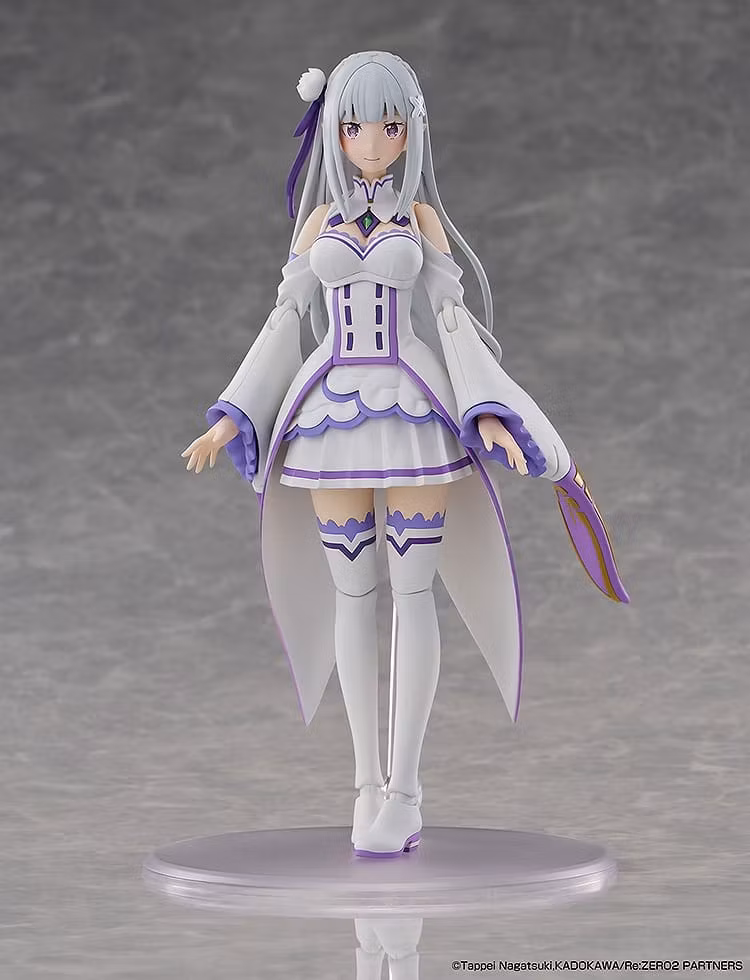 Re:Zero Kadokawa Plastic Model Series Emilia (DX Ver.) Model Kit