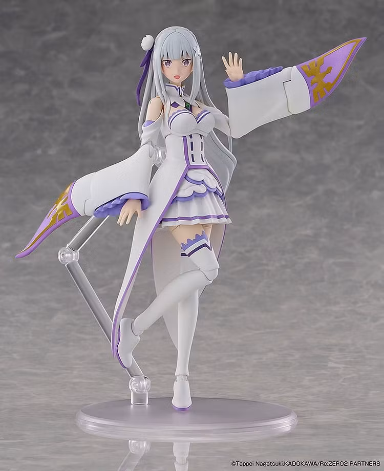 Re:Zero Kadokawa Plastic Model Series Emilia (DX Ver.) Model Kit