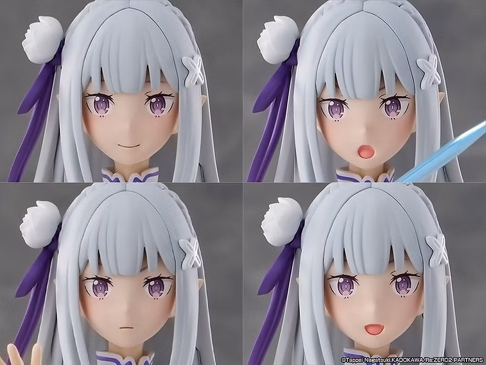 Re:Zero Kadokawa Plastic Model Series Emilia (DX Ver.) Model Kit