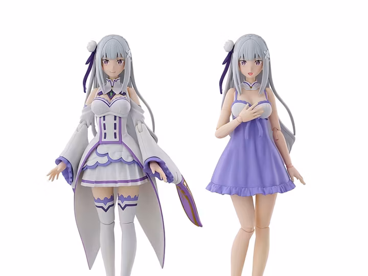 Re:Zero Kadokawa Plastic Model Series Emilia (DX Ver.) Model Kit