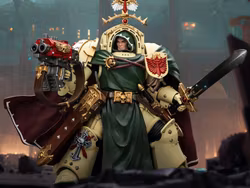 Warhammer 40,000 Dark Angels Belial, Grand Master of the Deathwing with the Sword of Silence and Storm Bolter 1/18 Scale Action Figure