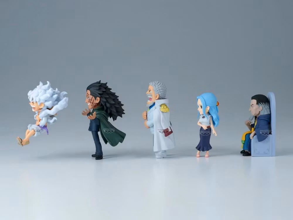 One Piece World Collectable FIgure Parent Child Bloodline 1 Set of 5 Figures