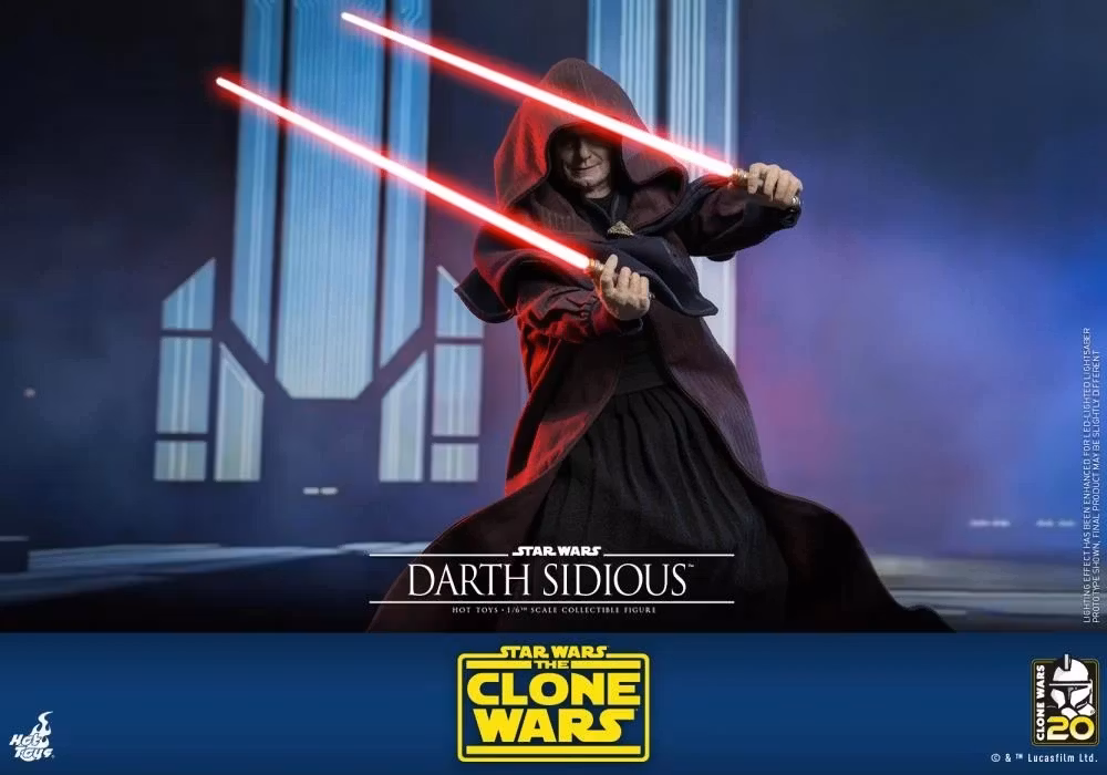 Star Wars: The Clone Wars TMS102 Darth Sidious 1/6th Scale Collectible Figure