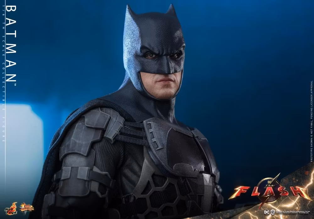 The Flash (2023) MMS705 Batman and Batcycle 1/6th Scale Collectible Figure Set
