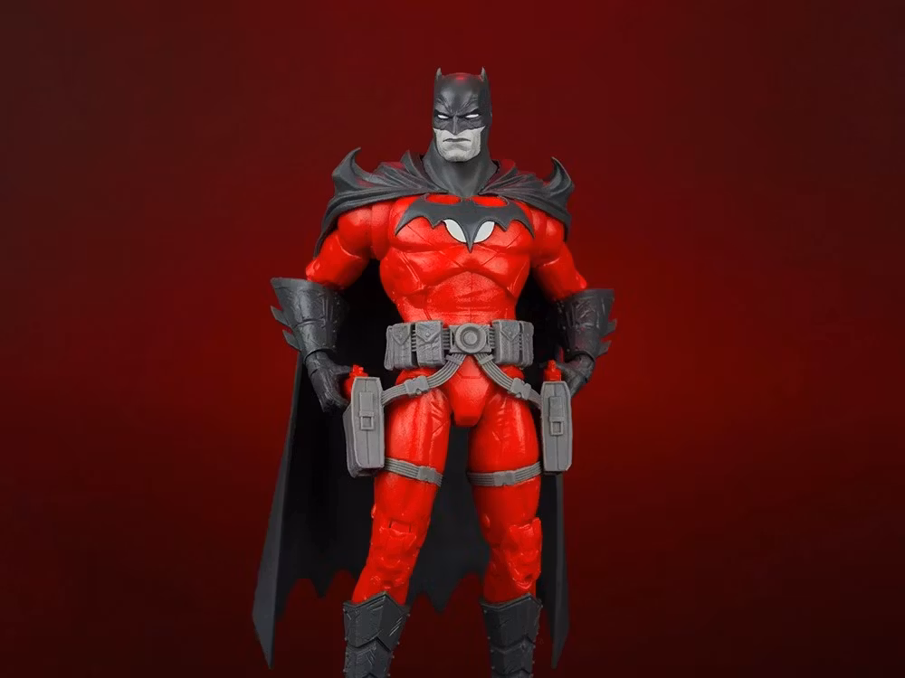 Flashpoint DC Multiverse Batman (Thomas Wayne) Black & White Accent Edition Figure