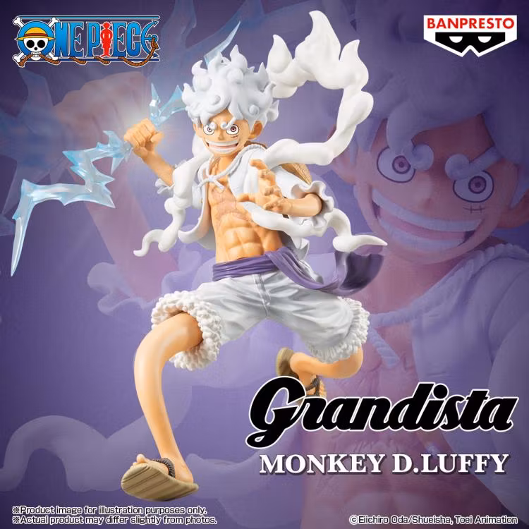One Piece Grandista Monkey D. Luffy (Gear5 Special Edition) Figure