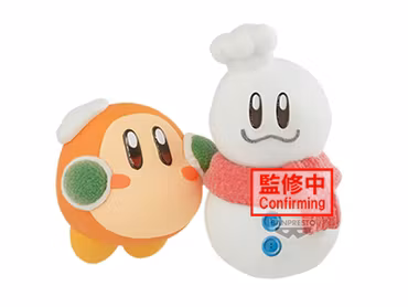 Kirby Fluffy Puffy Mine Waddle Dee (Play in the Snow) Figure