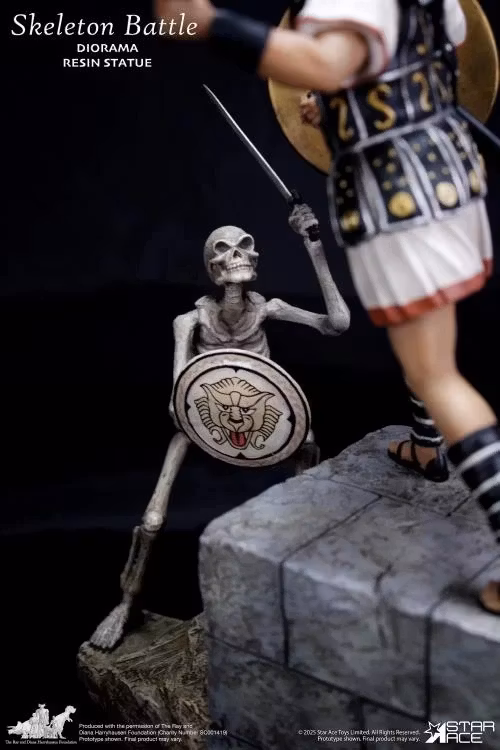 Ray Harryhausen Collection Skeleton Battle Diorama Scene 1/8 Scale Statue