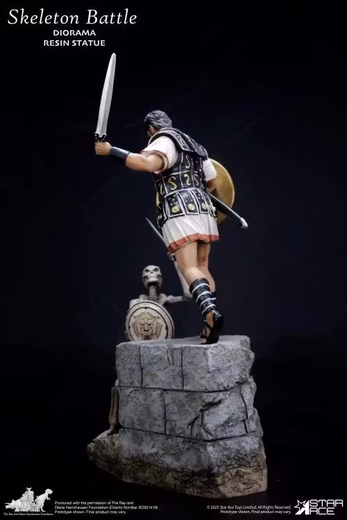 Ray Harryhausen Collection Skeleton Battle Diorama Scene 1/8 Scale Statue