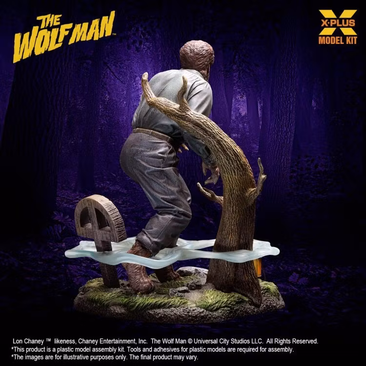 The Wolf Man Lon Chaney Jr. as The Wolf Man 1/8 Scale Model Kit