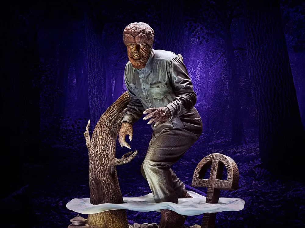 The Wolf Man Lon Chaney Jr. as The Wolf Man 1/8 Scale Model Kit