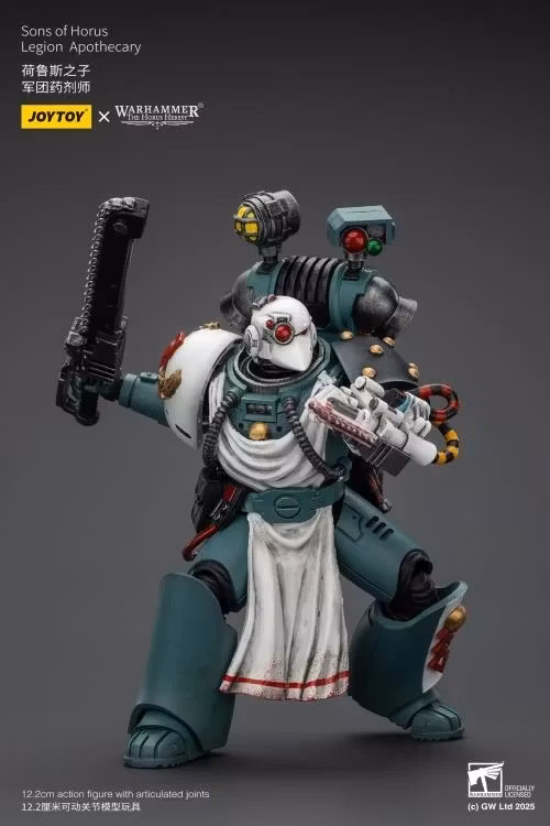 Warhammer: The Horus Heresy Sons of Horus Legion Apothecary 1/18 Scale Action Figure