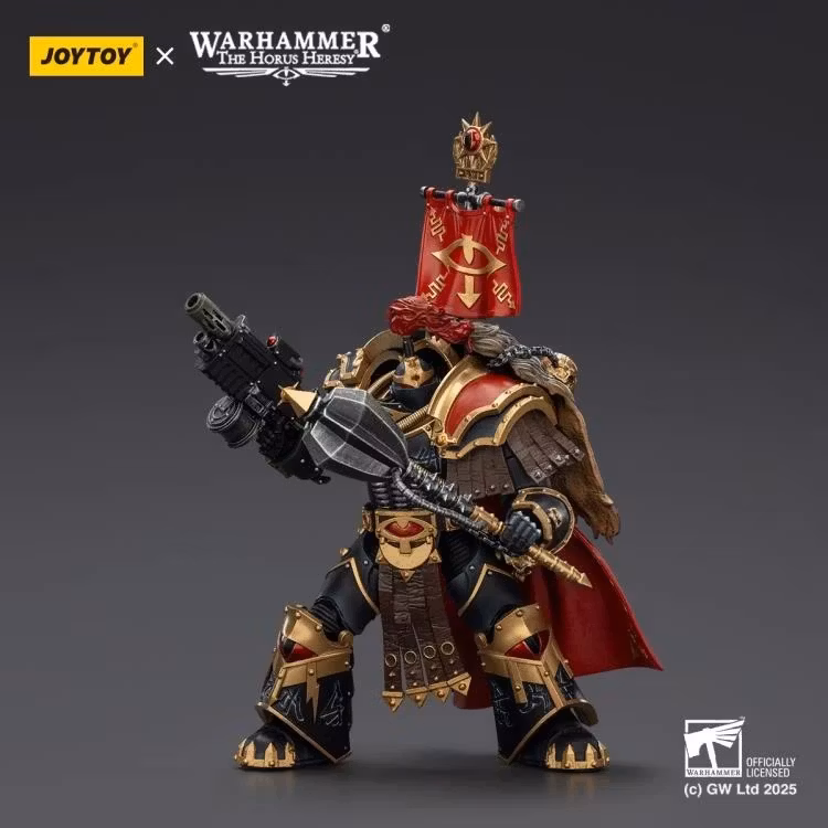 Warhammer: The Horus Heresy Sons of Horus Legion Cataphractii Praetor with Combi-Melta and Power Maul 1/18 Scale Action Figure