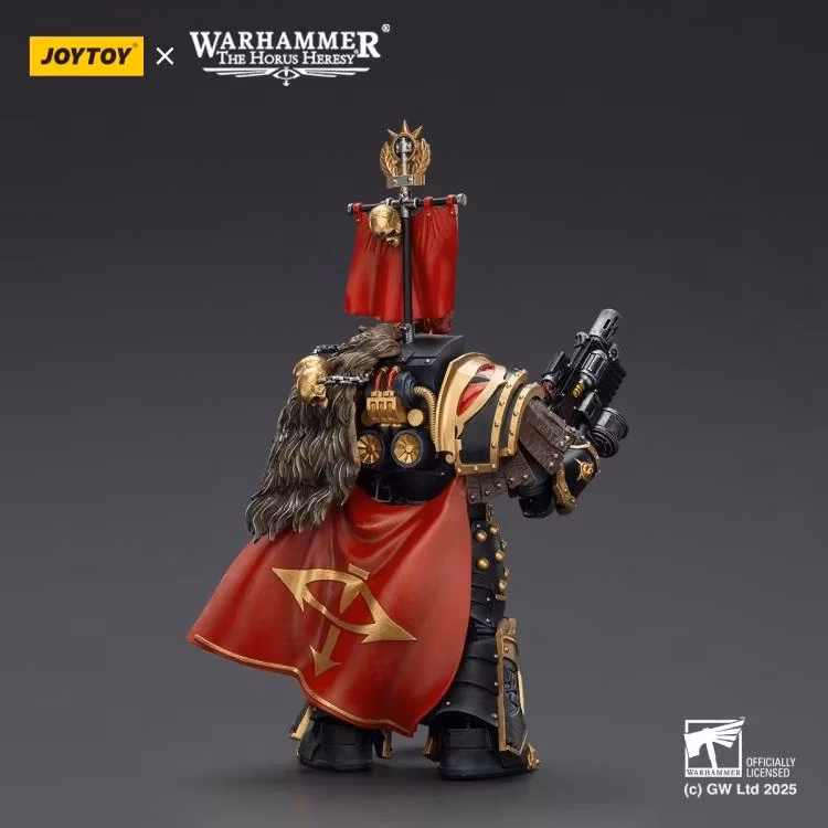 Warhammer: The Horus Heresy Sons of Horus Legion Cataphractii Praetor with Combi-Melta and Power Maul 1/18 Scale Action Figure