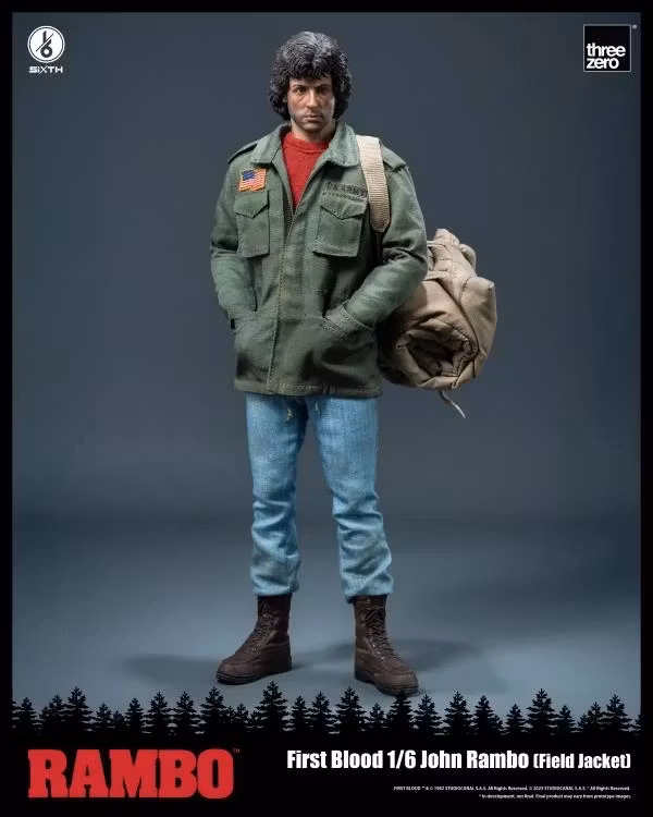 Rambo: First Blood SiXTH John Rambo (Field Jacket) 1/6 Scale Action Figure
