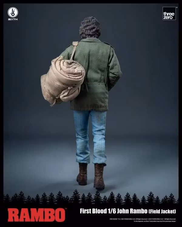 Rambo: First Blood SiXTH John Rambo (Field Jacket) 1/6 Scale Action Figure