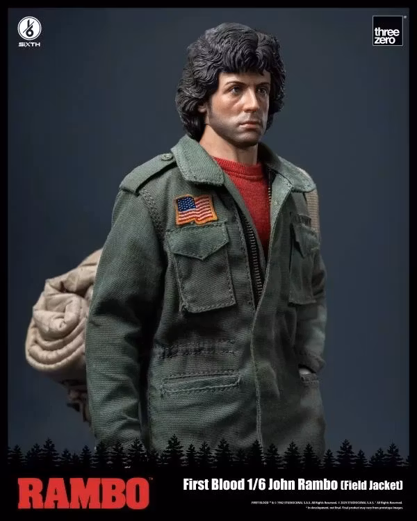 Rambo: First Blood SiXTH John Rambo (Field Jacket) 1/6 Scale Action Figure