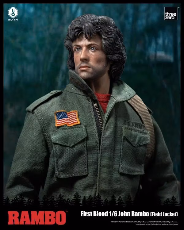 Rambo: First Blood SiXTH John Rambo (Field Jacket) 1/6 Scale Action Figure