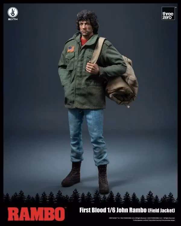 Rambo: First Blood SiXTH John Rambo (Field Jacket) 1/6 Scale Action Figure