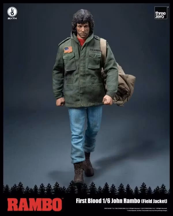 Rambo: First Blood SiXTH John Rambo (Field Jacket) 1/6 Scale Action Figure