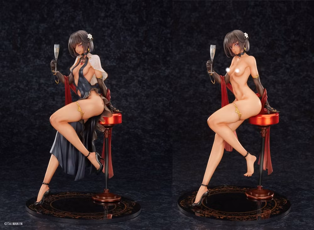 (18+) Taimanin RPGX Adult Yukikaze (Night Party Dress Ver.) 1/6 Scale Figure