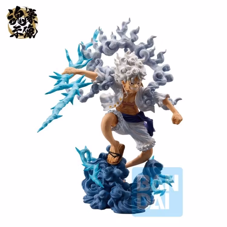 One Piece Soul Gorgeous Statue Ichibansho Monkey D. Luffy Gear 5 (EX Devils Vol. 3) Figure