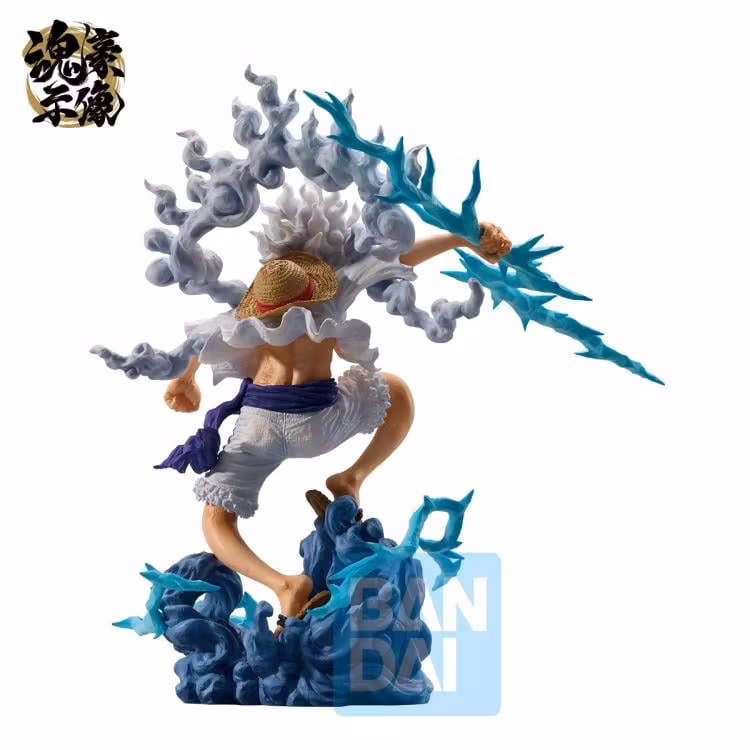 One Piece Soul Gorgeous Statue Ichibansho Monkey D. Luffy Gear 5 (EX Devils Vol. 3) Figure