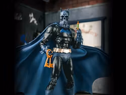 Beneath the Mask DC Multiverse Black Mask as Batman Action Figure