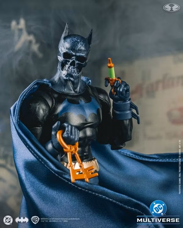 Beneath the Mask DC Multiverse Black Mask as Batman Action Figure