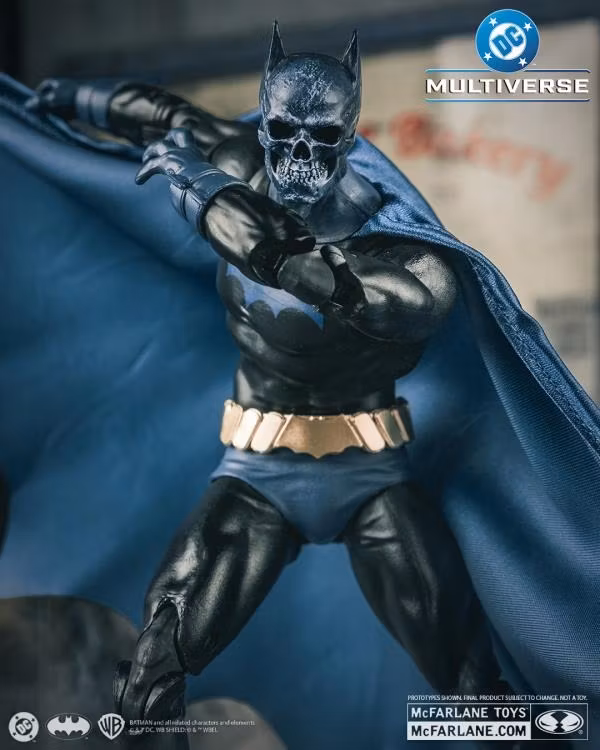 Beneath the Mask DC Multiverse Black Mask as Batman Action Figure