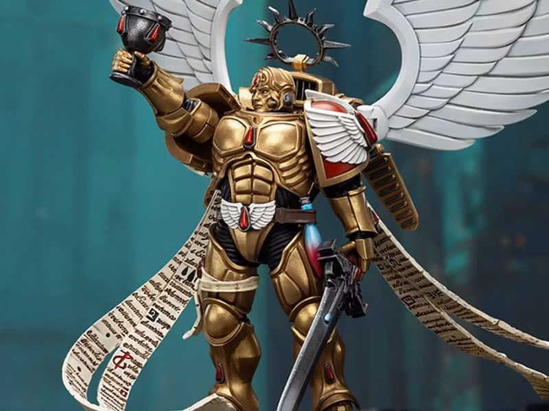 Warhammer 40,000 Blood Angels The Sanguinor with Encarmine Broadsword 1/18 Scale Action Figure