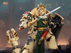 Warhammer 40,000 Dark Angels Deathwing Knight 1 with Power Sword, Storm Shield, and Teleport Homer 1/18 Scale Action Figure