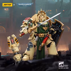 Warhammer 40,000 Dark Angels Deathwing Knight 1 with Power Sword, Storm Shield, and Teleport Homer 1/18 Scale Action Figure