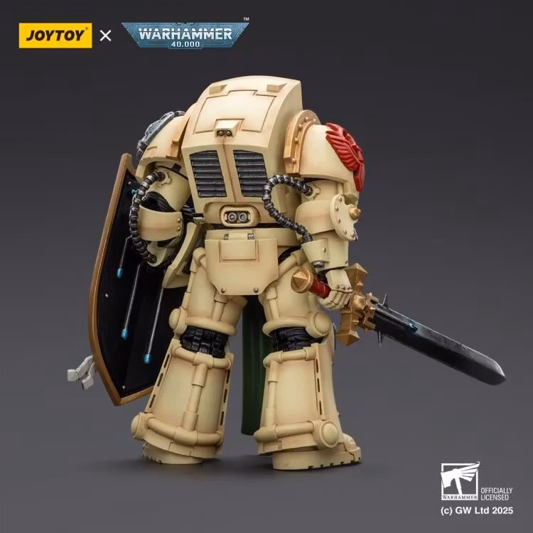 Warhammer 40,000 Dark Angels Deathwing Knight 3 with Power Sword and Storm Shield 1/18 Scale Action Figure