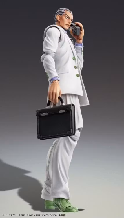 JoJo's Bizarre Adventure: Diamond Is Unbreakable Super Action Statue Yoshikage Kira Action Figure (Rerelease)